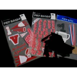 Creative Memories Graduate Cheerleading Pep Rally Photo album accessories